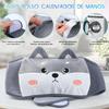 3 In 1 Hot Water Bottle with Waist Cover for Neck and Shoulder Back Hand Legs Waist Warm Stomach Abdominal Warming Bag