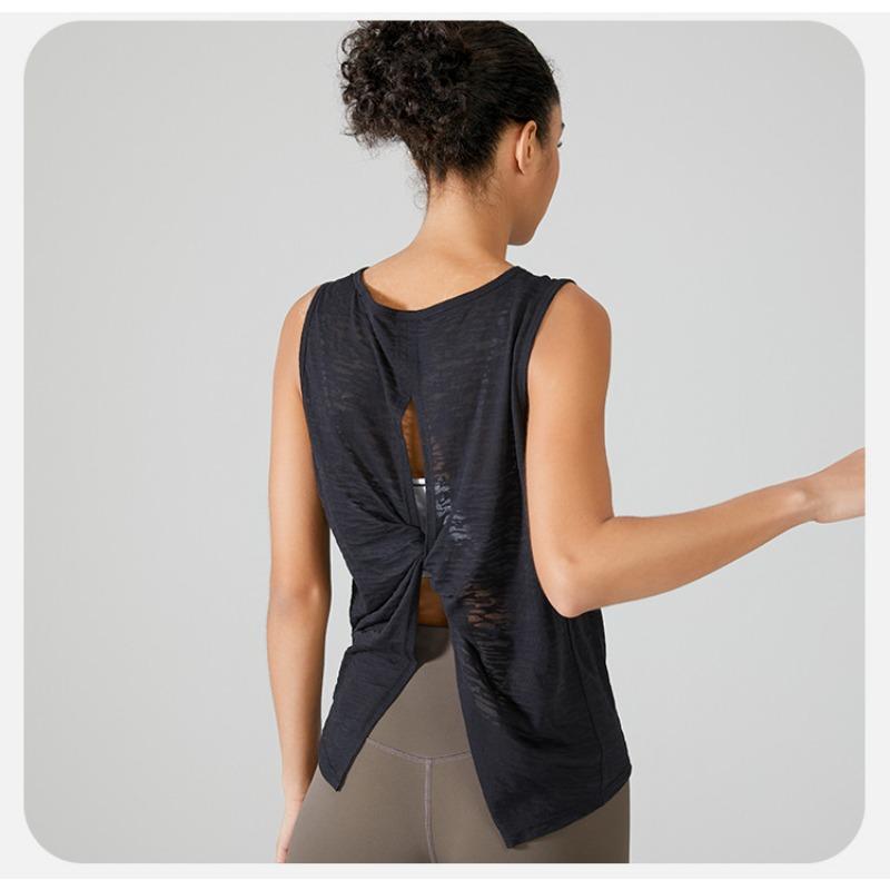 

Женская толстовка без рукавов, легкий свободный топ XL чёрный