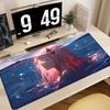 Anime Large mouse pad Gamer Albedo Anime Girls Rubber Mat mausepad Gaming Laptops Pc Accessories Deskmat mousepad Mats Keyboard