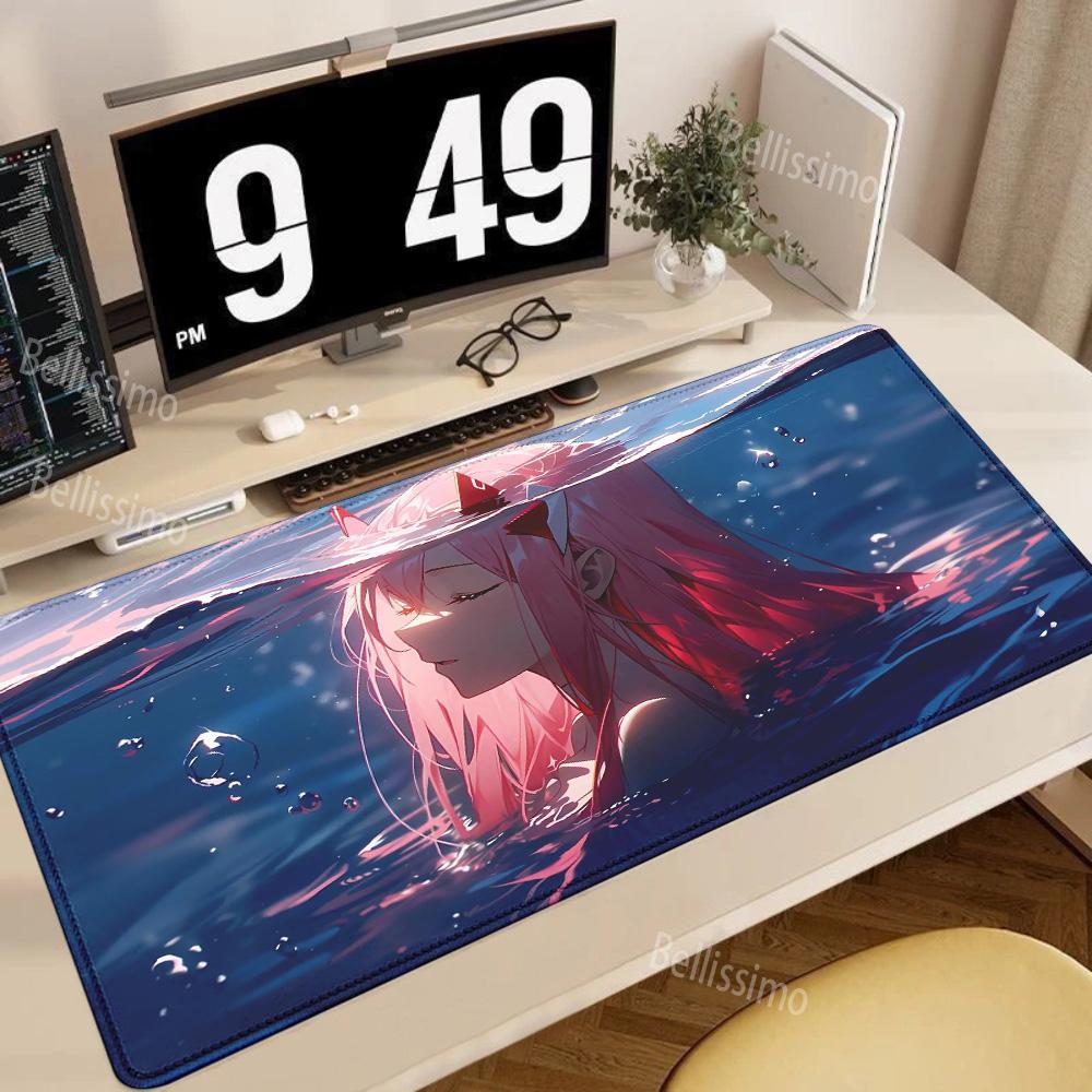 Anime Large mouse pad Gamer Albedo Anime Girls Rubber Mat mausepad Gaming Laptops Pc Accessories Deskmat mousepad Mats Keyboard