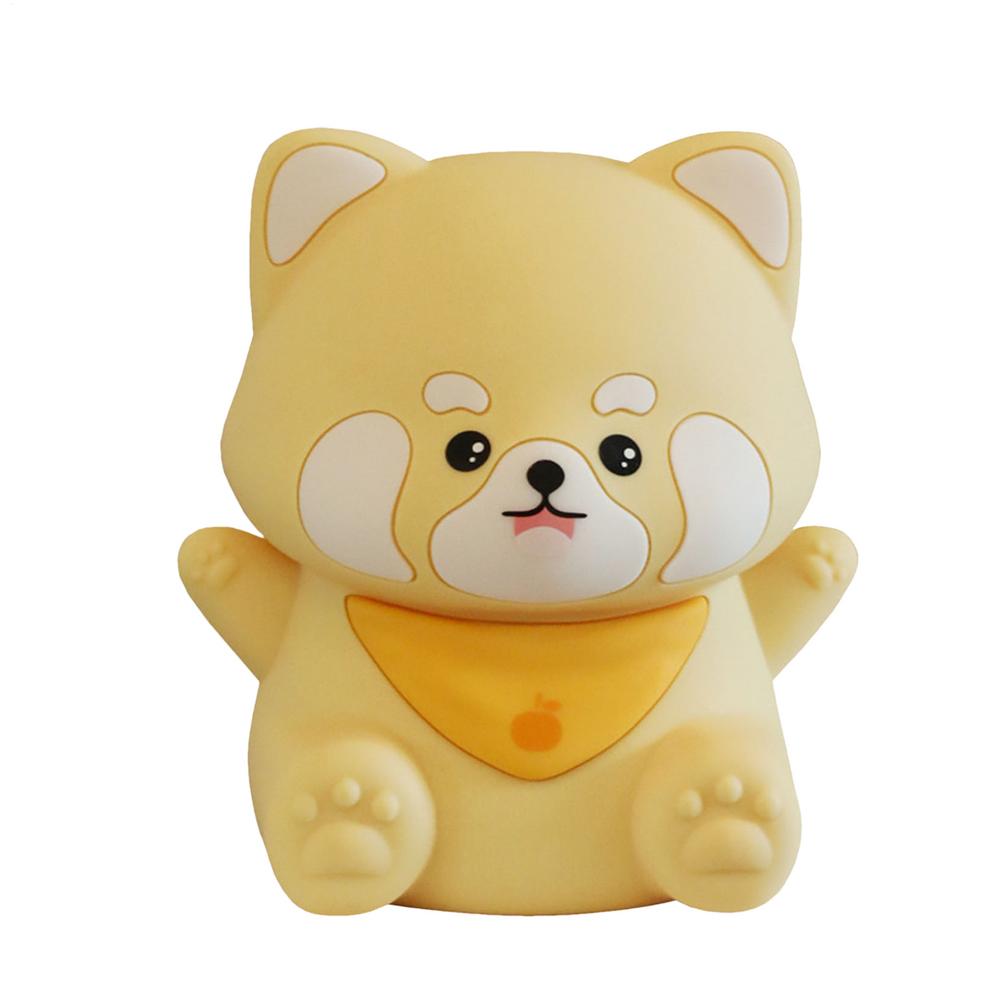 Silicone Night Light For Kids Safe Adjustable Cute Lamp With Raccoon Design Home Decor Products Novelty Lighting For Travel