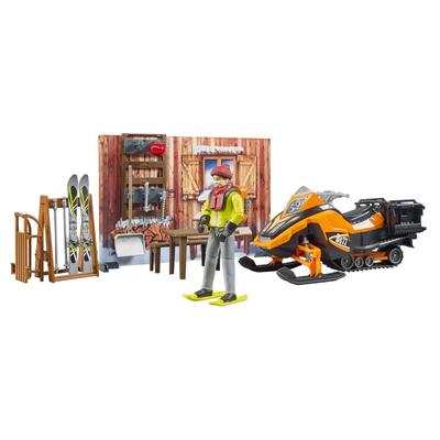 Conjunto de cabanas de montanha bruder BR63102 b-world