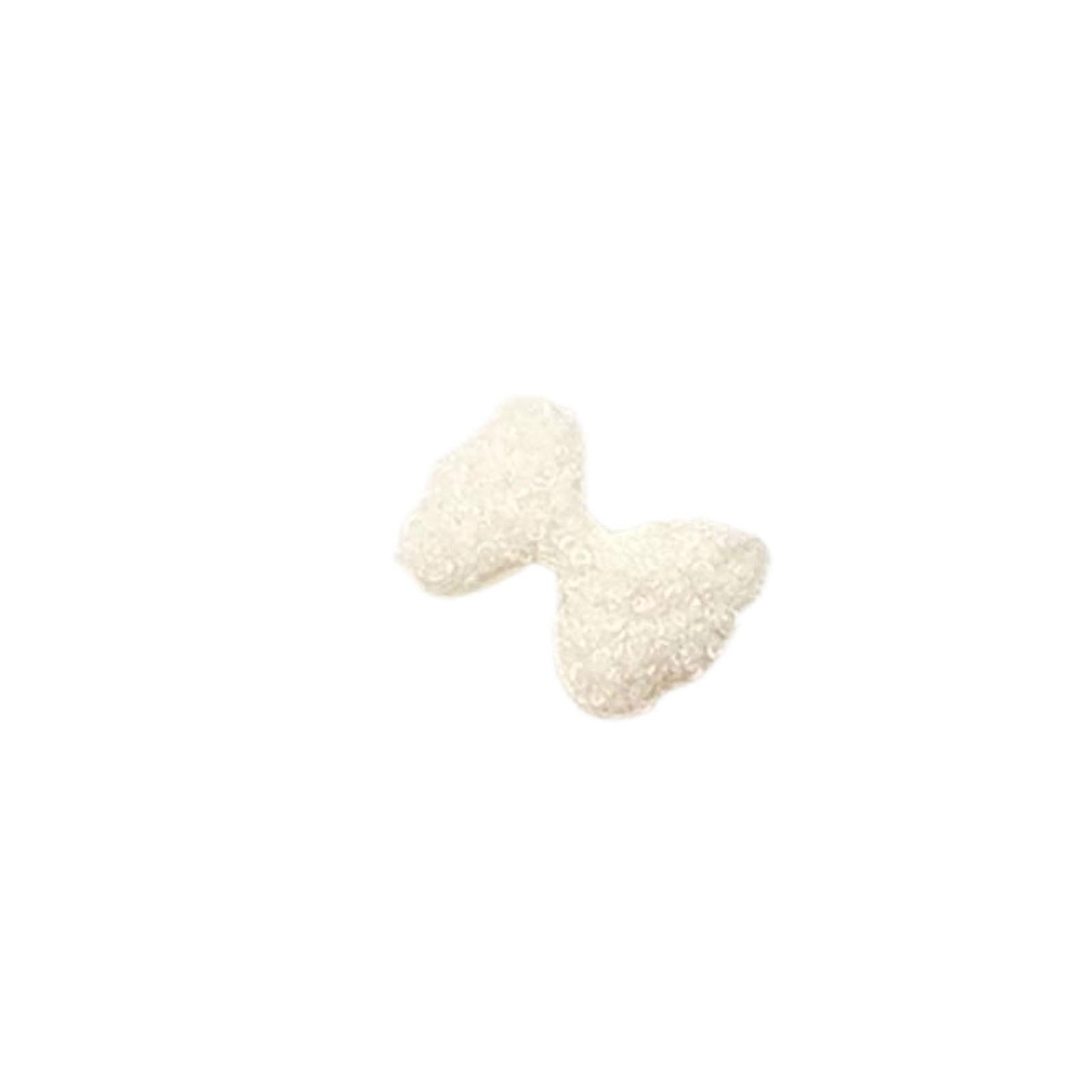 

20 шт. модные плюшевые нашивки Тедди мягкие аппликации в виде галстука-бабочки для поделок наклейки для одежды принадлежности DIY заколки для волос украшения One Size винный