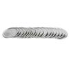 22pcs Mason Jar Lids Reusable Metal Split Type Regular Mouth Canning Lids for Pickles Jams 3.4 Inch