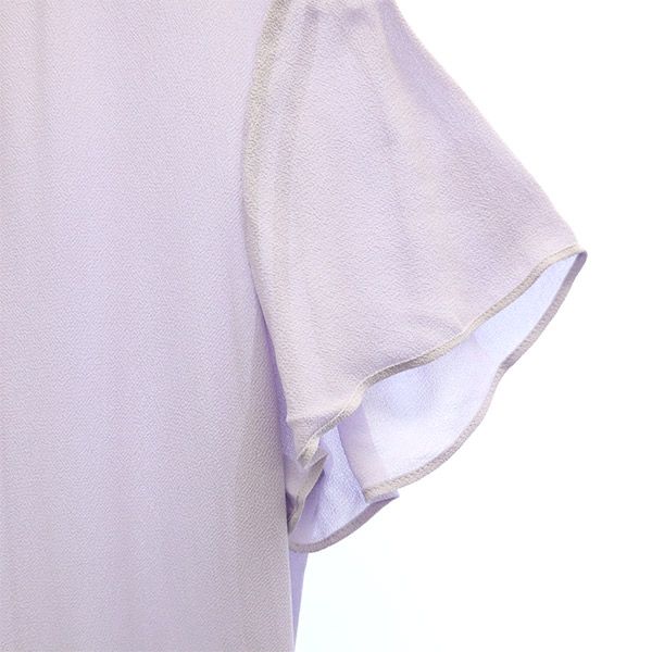 Unused Rag & Bone Short Sleeve Sheer Long Dress S Purple Women Used