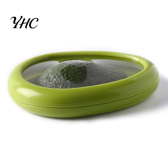 Leak-proof Fruit Container Vegetable Storage Box with Transparent Cover BPA Free Reusable Silicone Food Easy to Clean Portable Fridge Kitchen Supplies