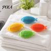 20/50Pcs Anti-Tangle Laundry Balls, Fish-Shaped TPR Lint Remover, Fuzz-Removing Cleaning Ball for Clothing Stains Hair