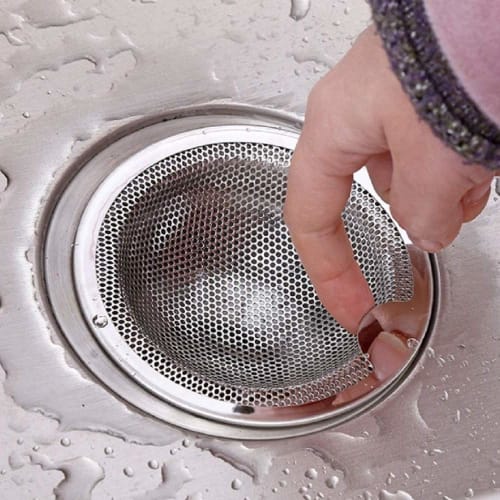 Stainless Steel Bathroom Sink Drain and Garbage Collection Catcher for Bathrooms and Sinks, Suitable for Hair Catchers, Diameter: 7.6-10.1cm