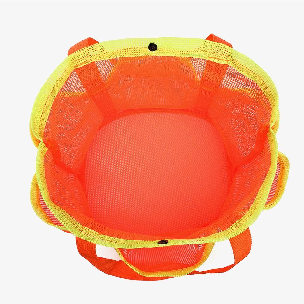 Large Capacity Sand Toys Collector Breathable Wash Storage Bag Swimming Handbag  Swimming Pool