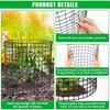 Metal Mesh Plant Protectors,Expanding Tree Guard Hedge Protector Rabbit, Rodent