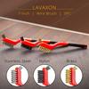 Copper Wire Brush Kitchen Gas Stove Cleaner With Long Handle For Grime Removal