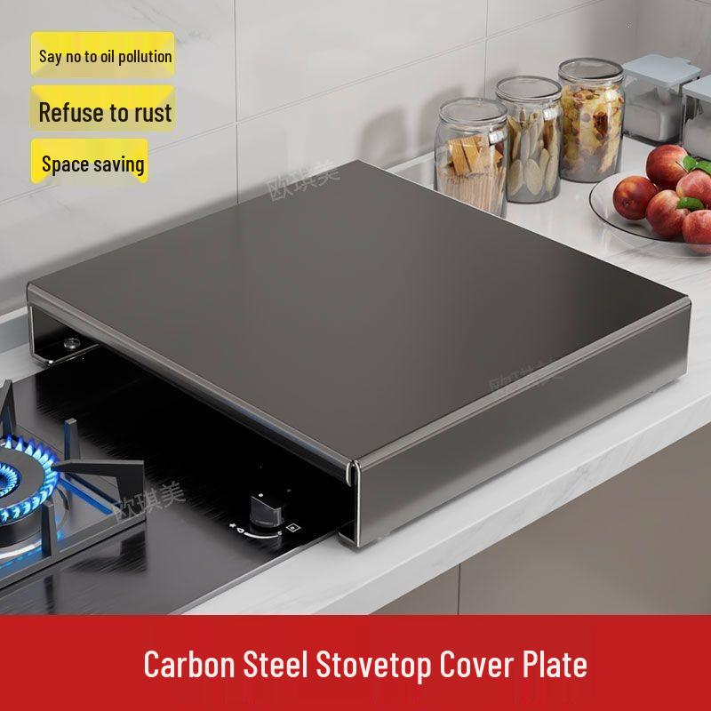 Non-slip Kitchen Gas Stove Cover & Pot Rack Holder for Induction Cooktops