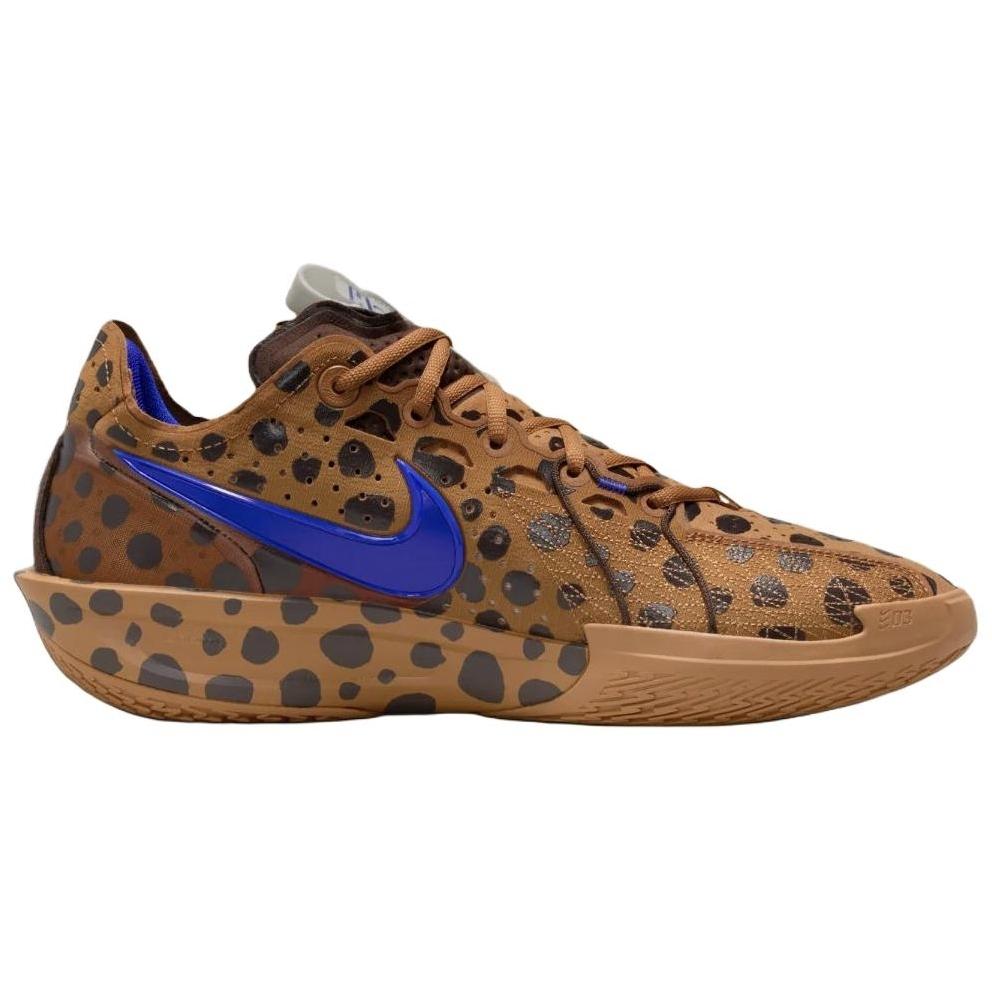 Jordan Poole X Nike Air Zoom GT Cut 3 Milk and Cookies Unisex Sneakers Brown Flax Baroque-Brown IO6963-200