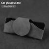 Magnetic Sunglasses Holder for Car Glasses Holder Car Visor Suede Eyeglasses Holder Glasses