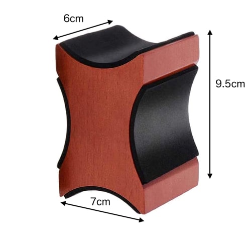 Fieldlabo Convenient Guitar Pillow Neck Rest Makes Changing Strings and Maintenance Easier (Wood Type)