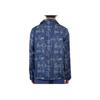 Li-Ning Embroidered Logo Sports Comfortable Long Sleeve Jacket Men Jacket Blue AFDP627-1