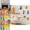 Whimsical Halloween Cm2304010 Pumpkin Stickers Set For Fun And Festive Crafts Kids