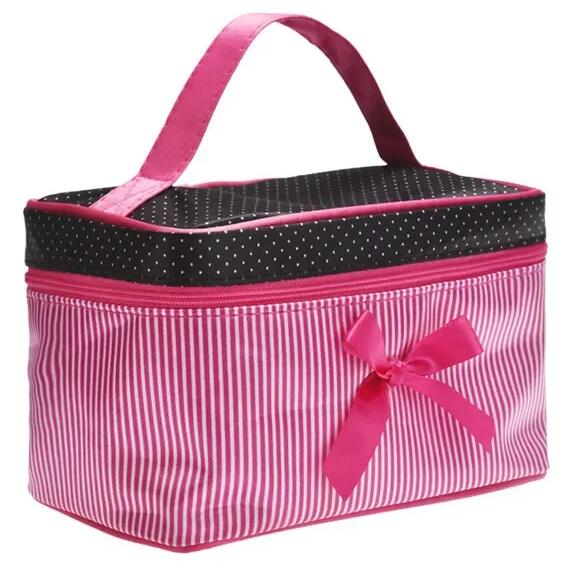 Wielofunkcyjna Podróżna Przezroczysta Kosmetyczka Modna Poliestrowa Kosmetyczka Organizer na Przybory Toaletowe Wodoodporna Damska Przechowywanie Etui na Kosmetyki