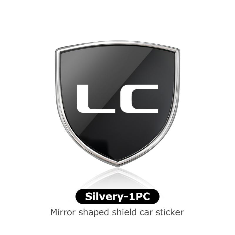 YOM1 3D Metal Car Styling Shield Stickers Trunk Exterior Accessories For Lexus RX350 IS250 IS200 GS300 LX570 RC350 UX250h ES350