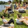 Press-Inflatable Portable Folding Lazy Chair - Camping & Fishing Inflatable Seat, Outdoor Stargazing Recliner, Quick-Inflate & Wear-Resistant