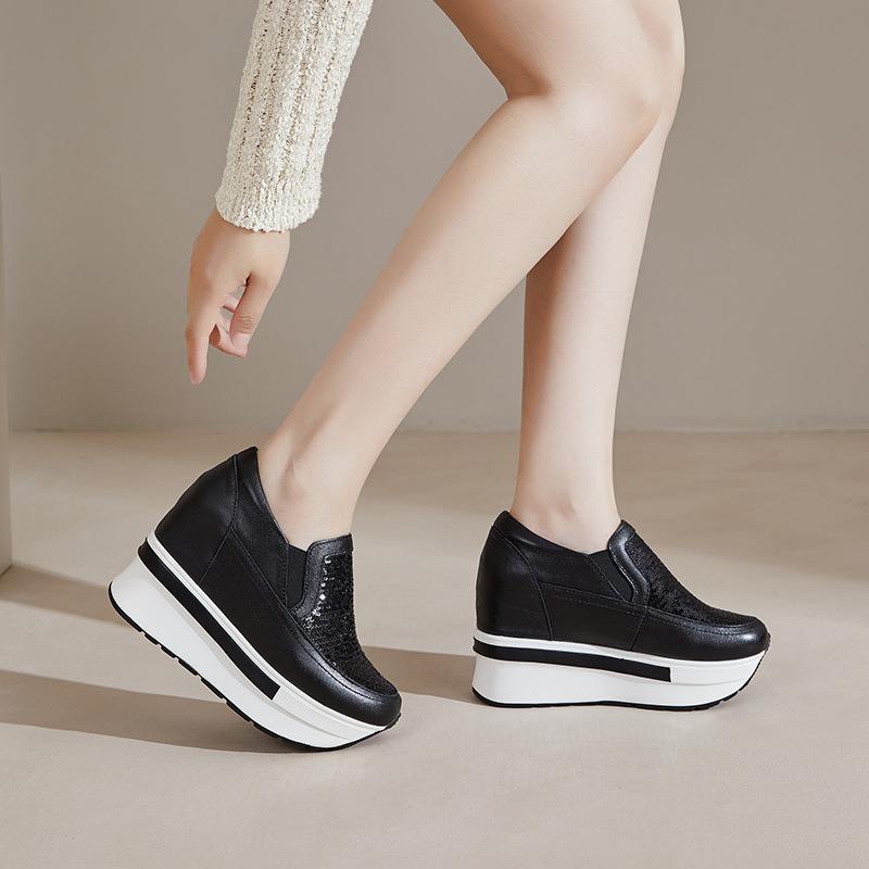 Inner height increase thick bottom casual shoes small white shoes women's shoes Devotion
