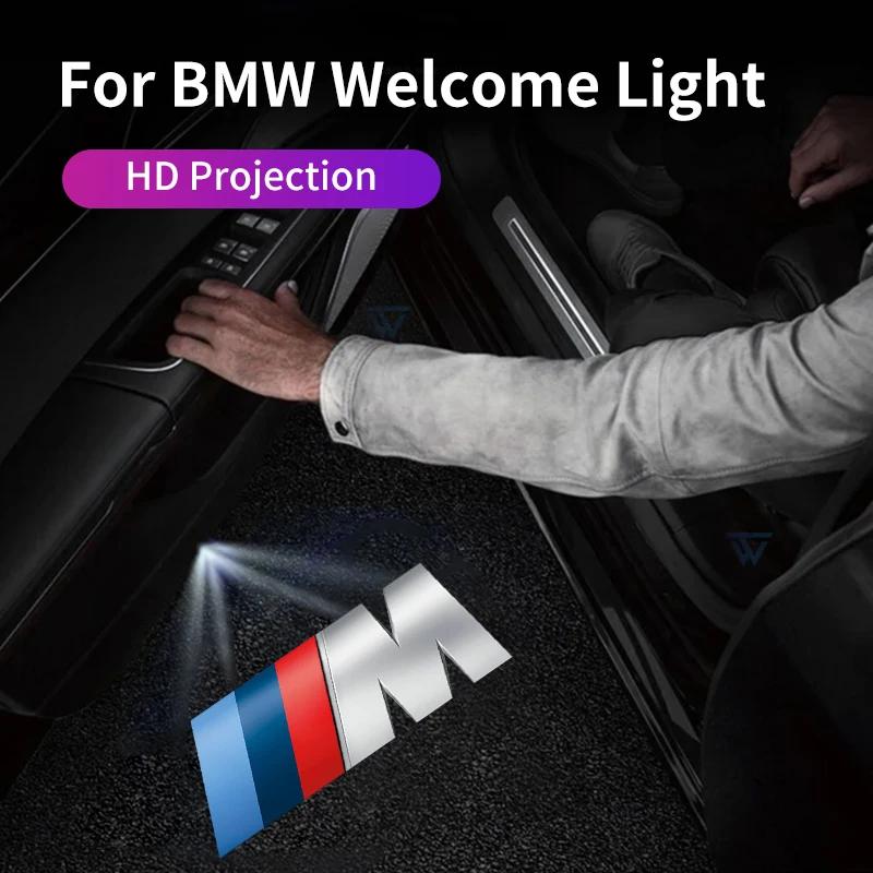 2025 Hot 2Pcs Car Door Welcome LED Projector Laser Logo Door Light For BMW E90 E60 E46 E93 F20 F21 F30 F31 F32 F33 F34 F15 F10 F