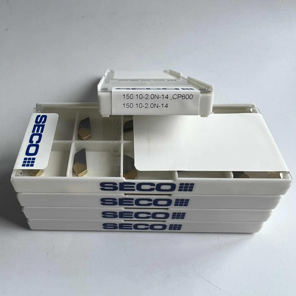 Seco / 150.10-2.0N-14, CP600 /Original Genuine CNC Alloy Blade 10 PCS