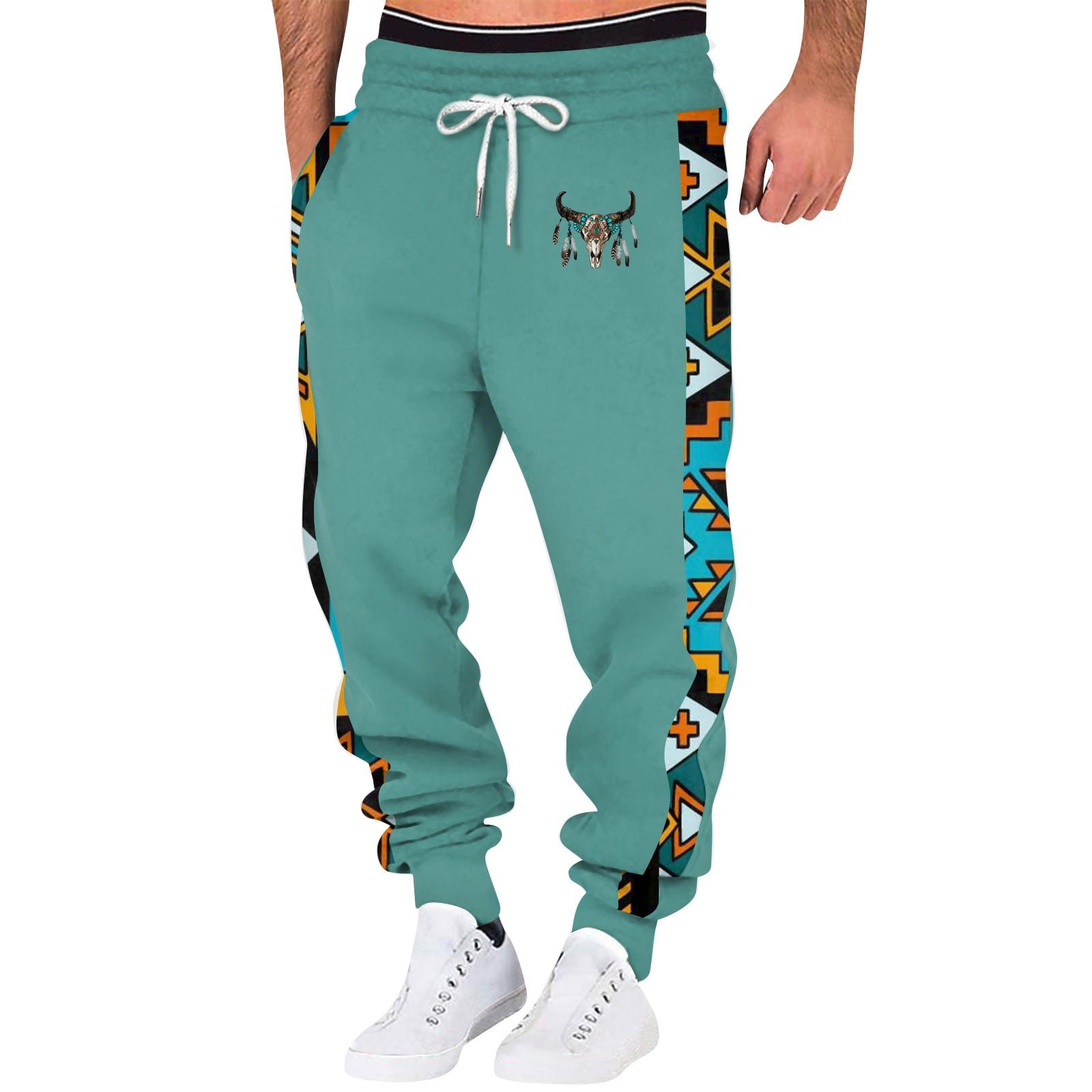 

Весенние спортивные брюки для фитнеса мужские свободные повседневные спортивные штаны из хлопка L циан