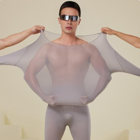 Long Johns Thermal Underwear for Men Ultra Lightweight Base Layer Top And Bottom Set for Cold Weather