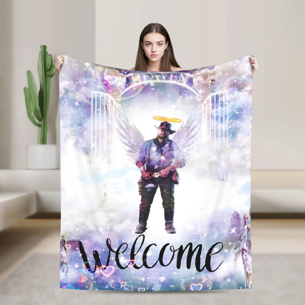 Arthur Morgan Red Dead Redemption Super Zacht Dekentje Esthetische Woondecoratie Flanellen Bedsprei Bank Bed Cover