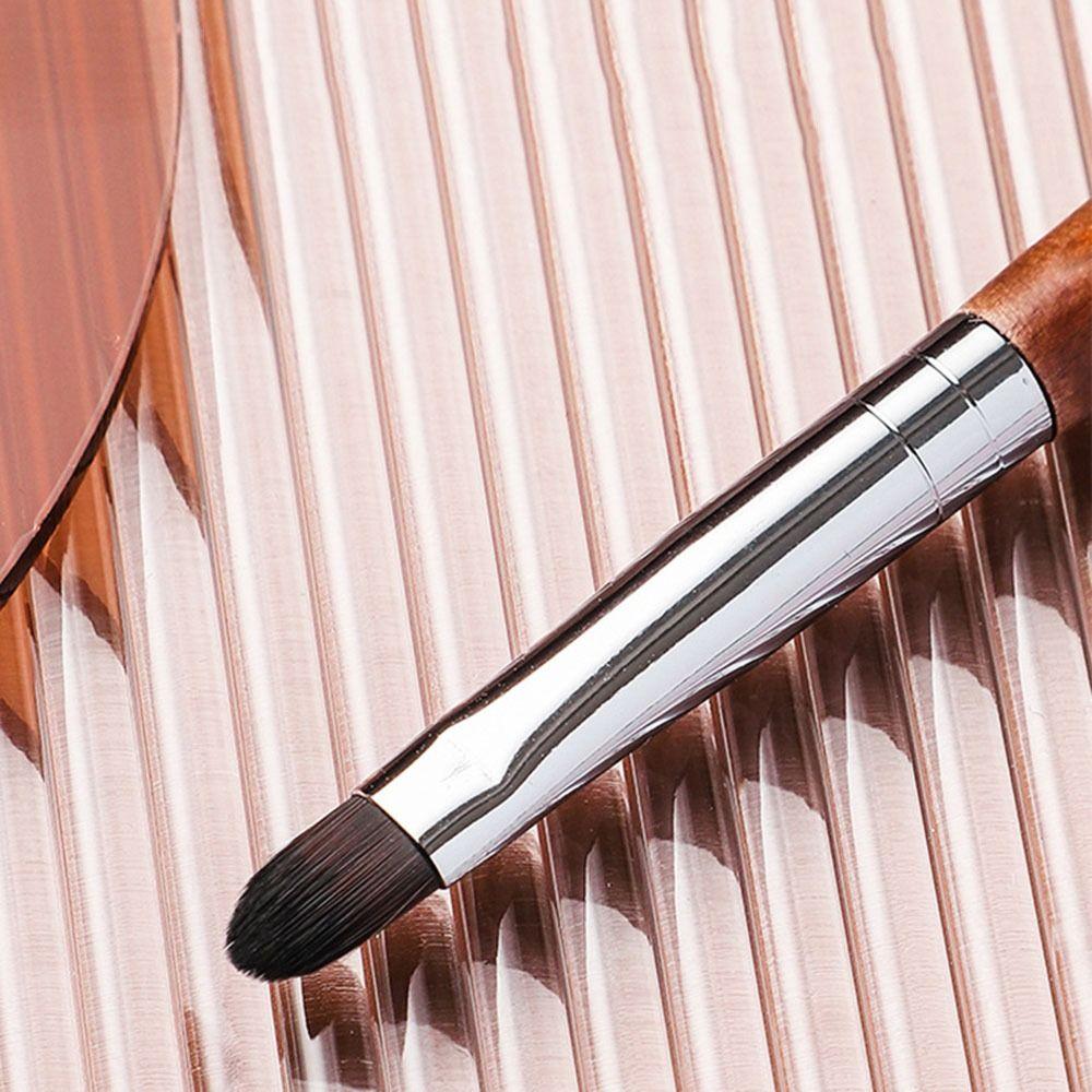 With Protect Cap Women Beauty Makeup Brush Lip Brush Cosmetic Brush Lipstick Brush Concealer Brush
