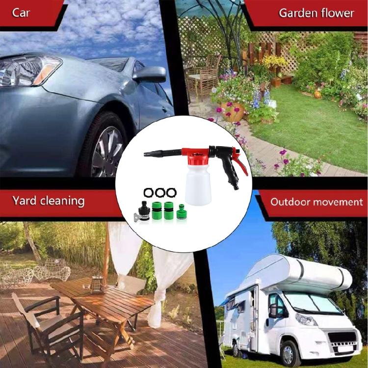 Foam Cannons Garden Car Wash Foam Blaster Wide Neck Adjustable Snow Foam Sprayer