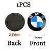 74/82mm Car Hood Front Rear Trunk Emblem Badge Replacement For BMW E36 E46 E53 E90 E60 E61 E93 F10 E28 E87 X2 X6 F30 F20 M M5 M6 ulbn07