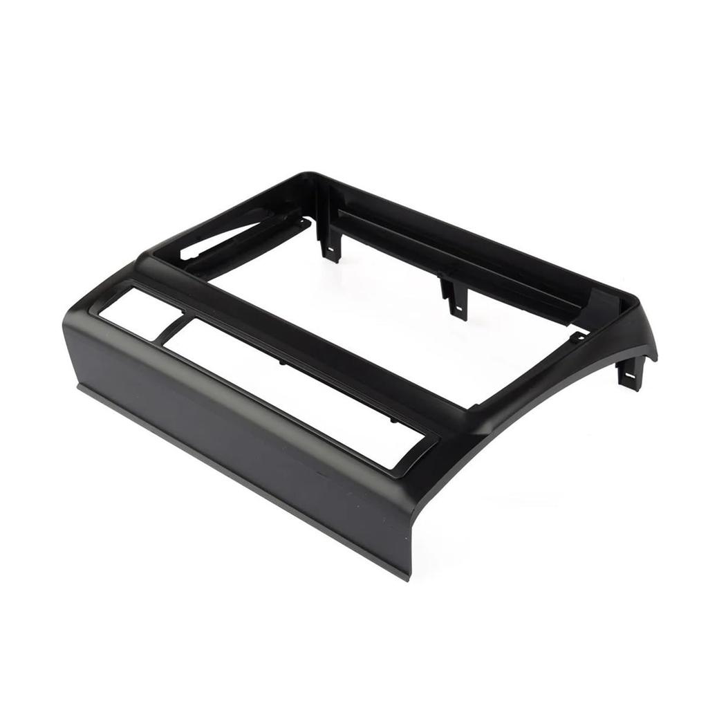 Car Interior Car Dash Stereo Radio Face Panel Frame Trim 2DIN 9" Black ABS