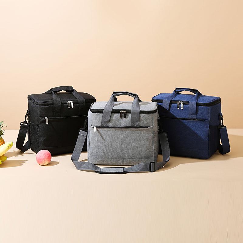 33L Insulated Picnic Bag: Waterproof, Thickened Aluminum Foil, Single Shoulder Crossbody, Outdoor Lunch Carrier