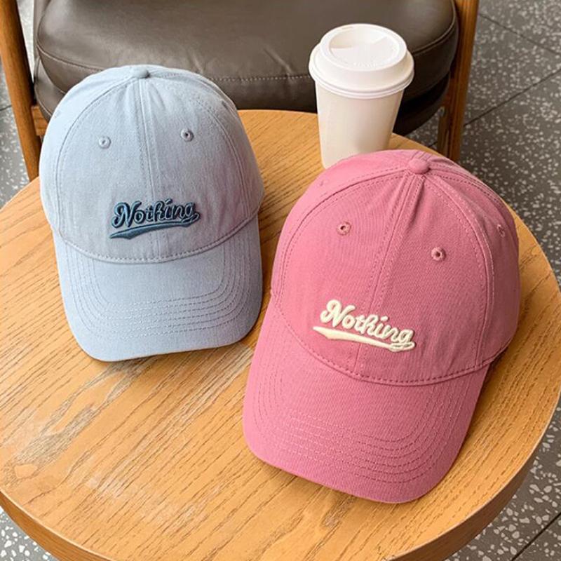 RICYGVM Letter Embroidery Baseball Hat For For Women Men Fashion Duck Tongue Cap Outdoor Sunshade Peaked Caps Solid Color Visors