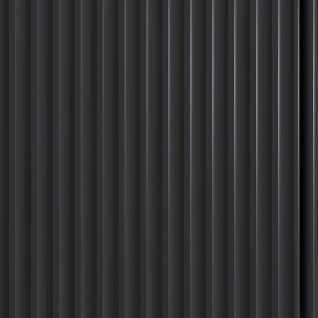 Sideboard Black 66 x 34.5 x 90 cm Particleboard