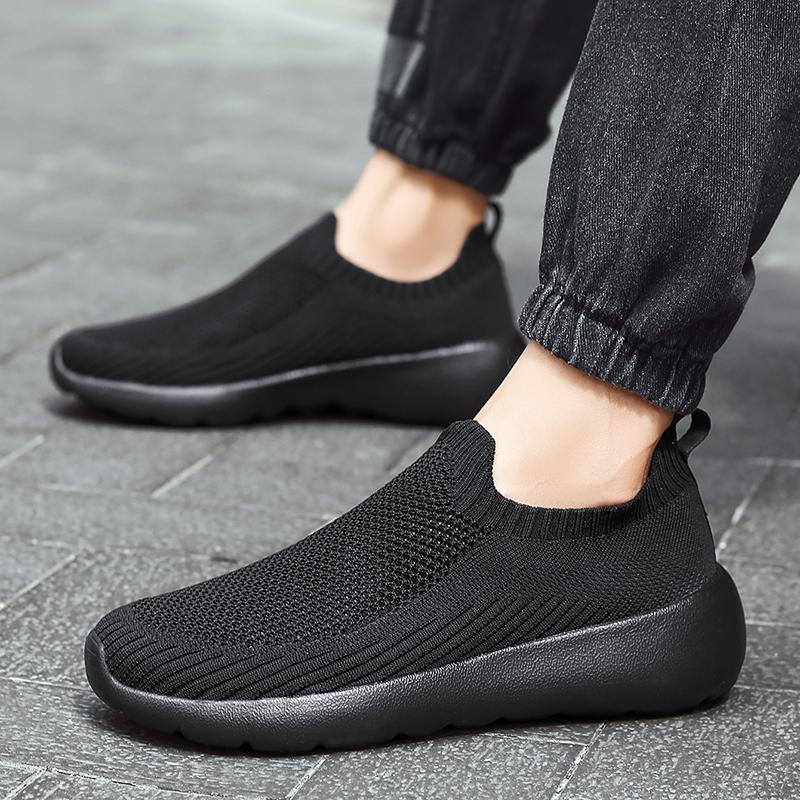 Fashion 2024 new spring and autumn leisure men's fashion sports shoes non-slip breathable outdoor flat tennis loafer men's shoes