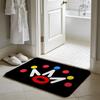 Mode SSCOTTY CCAMERON Fußmatte Weiche Flanell-Absorptionsmatte Rutschfester Teppich Haus Schlafzimmer Badezimmer