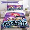 3pcs Duvet Cover Set (1*Duvet Cover + 2*Pillowcase, Without Core), K Print Soft All‑Season Bedding Set, Home Bedroom Decor Gift