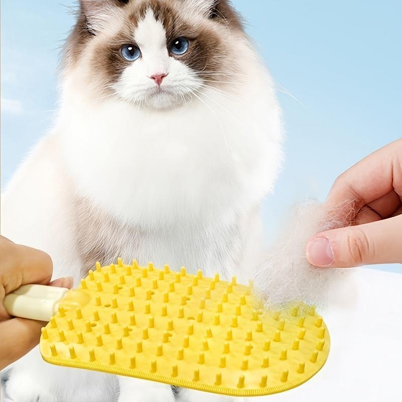 Reusable Pet Cat Comb Double-side Pet Hair Remover Household Cleaning Comb Kitten Grooming Brush Pet Massage Comb Pet Supplies