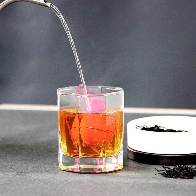 2pcs Owl Tea Bags, Silicone Tea Bags, Small Tea Brewer, Durable Tea Drainer for Home, Restaurant Use