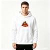 Men's New Year Funny Graphic Printed Pullover Hoodie Casual Long Sleeve Sweatshirt for Holiday Gift Party Wear