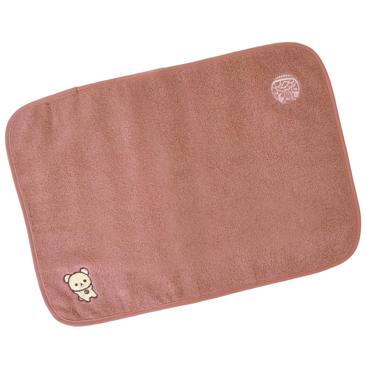 Полотенце-коврик для сауны Sauna Republic Imabari, одноместный, легкий, противовирусный, устойчивый к запахам и антибактериальный, Korilakkuma фиолетовый