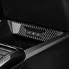 Sticker For Renault Clio VI 2026 2027 2028 Real Soft Carbon Fiber  LHD RHD Car USB Socket Panel Interior Trim Accessories