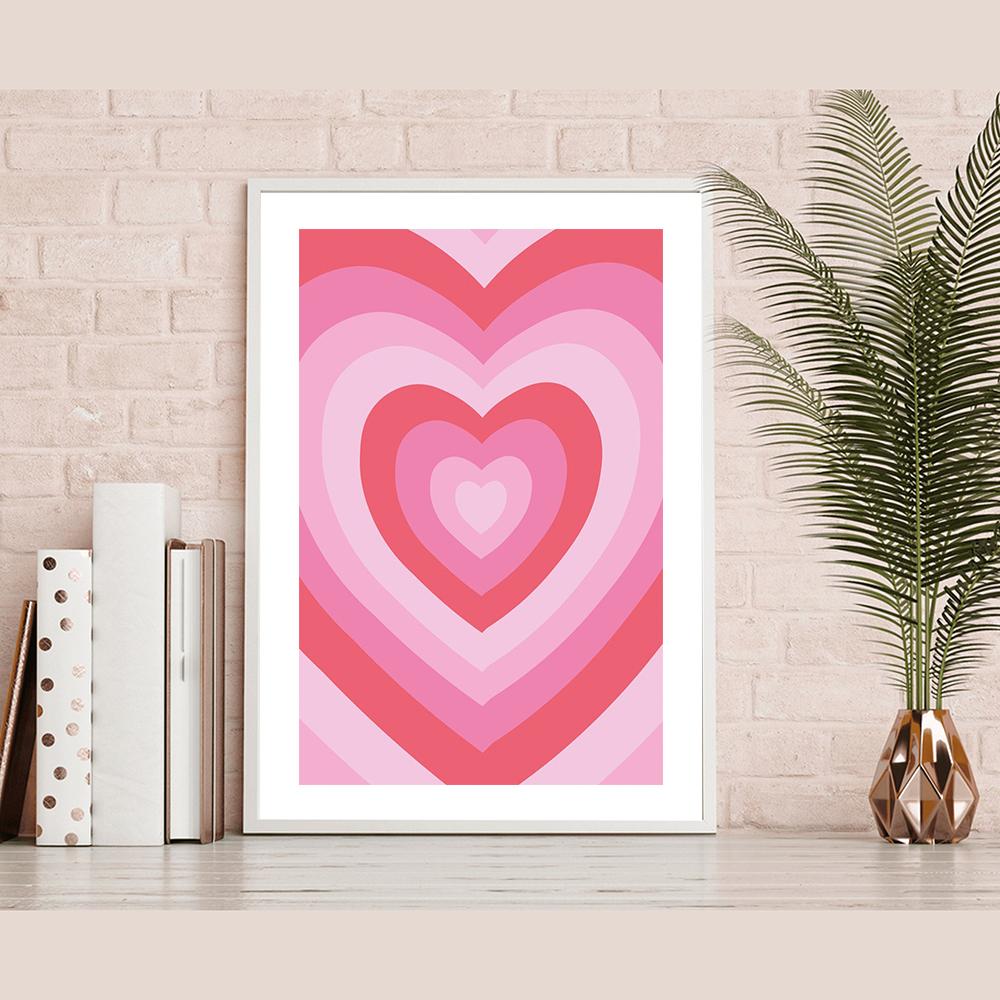 Retro Boho Wall Art Canvas Painting Print Trendy Dorm Room Home Poster Decor Cartoon Kids Abstract Fashion Living Picture Decor