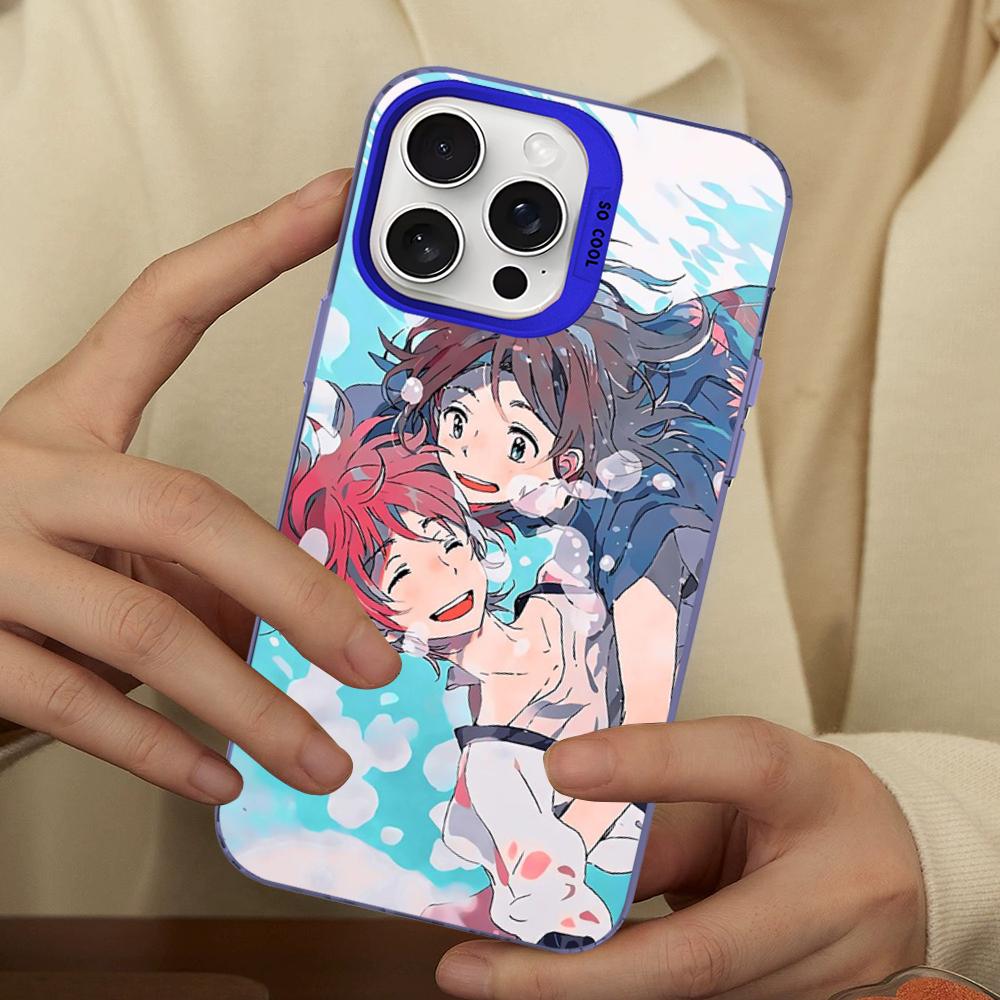 Anime Movie Umibe No Etranger Phone Case For IPhone 16 15 14 13 12 11 Pro Max X XR XSMAX 8 7 Plus Matte Shockproof Back Cover