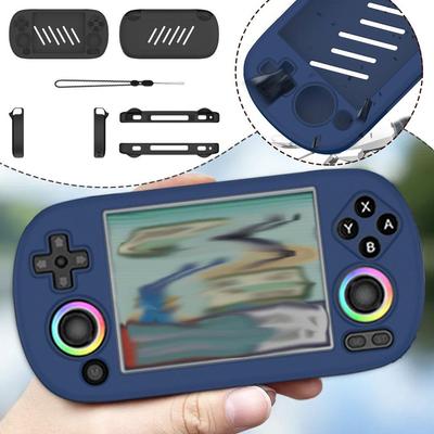 Game Console Protective Case For ANBERNIC RG40XX H Retro Large Console Solid Silicone Color Pro G8D8