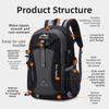 40L Hiking Backpack Waterproof Camping Outdoor Hiking Backpack Mountaineering Bag  for Men Women