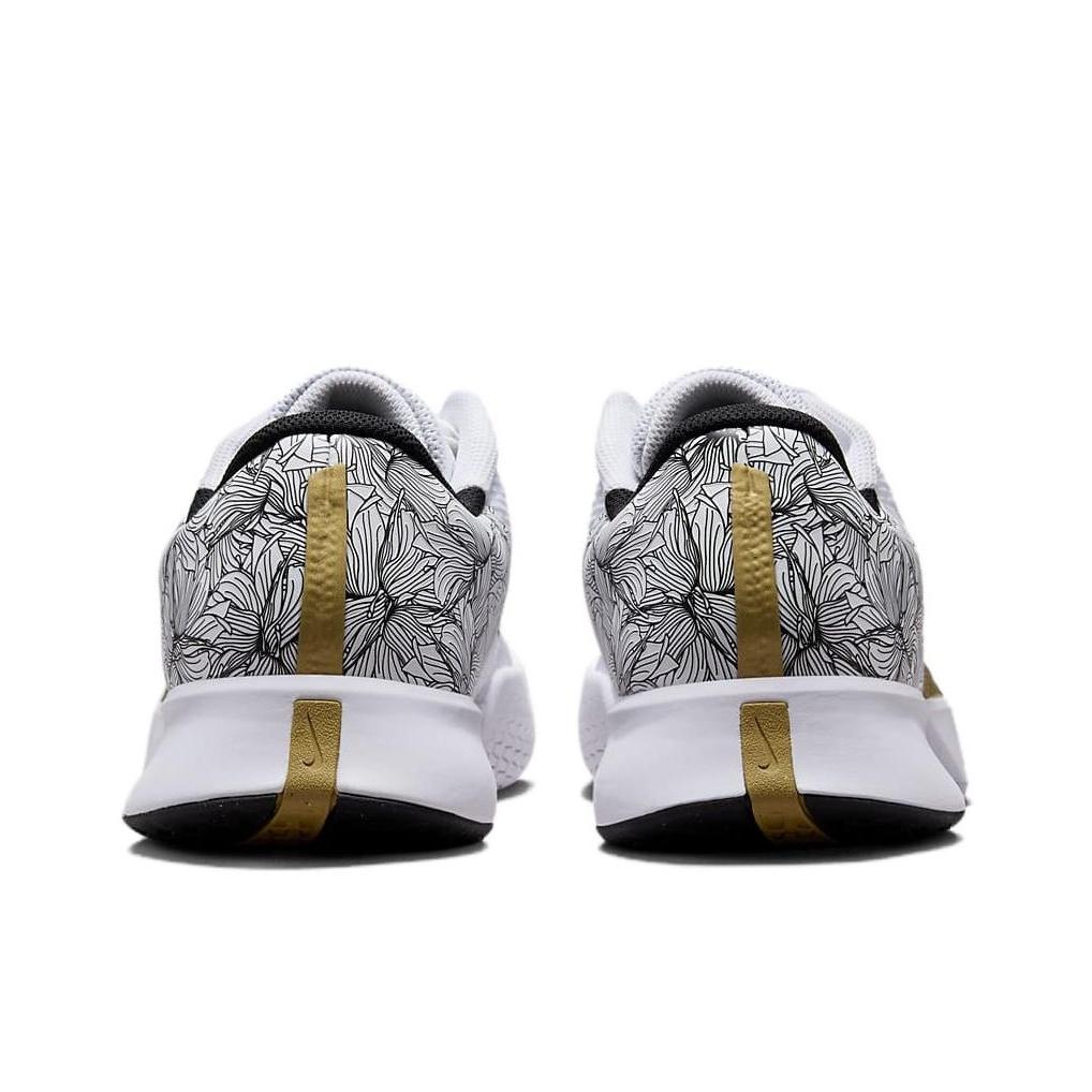 Nike Court Air Zoom Vapor Pro 2 Magnolia Unisex Sneakers Hvit Svart Metallisk-Gull FZ8227-100
